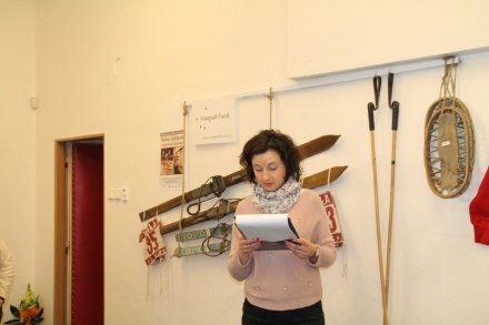 Wystawa starego sprzętu narciarskiego